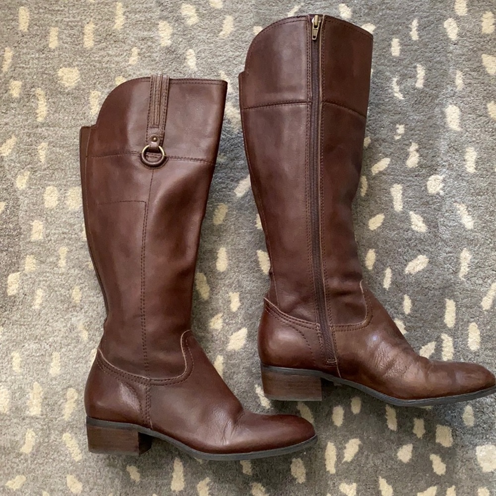 Brown Saddle Boots